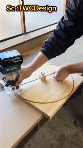 Smart Folding Table Build (Easy DIY Woodworking)#shorts #diy