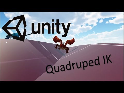 Unity Quadruped IK using Animation Rigging