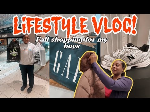COME WITH US TAKING MY BOYS FALL SHOPPING! GAP CLOTHING HAUL