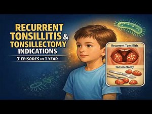 Recurrent Tonsillitis & Tonsillectomy Indications | Pediatric Case Review