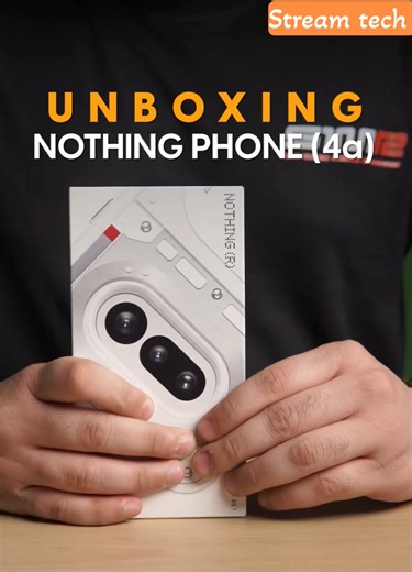 Nothing Phone 4a Unboxing #Nothing #nothingphone #nothingphone4a #stream_techn #Unboxing