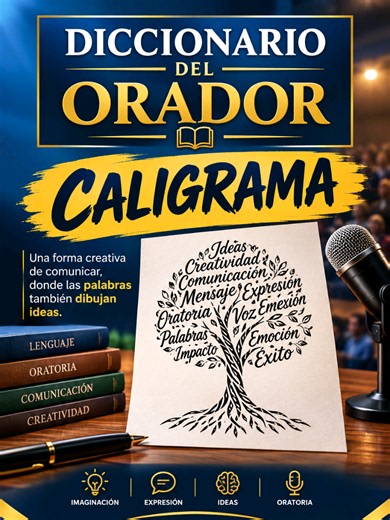 Diccionario del ORADOR Caligrama que es y para que sirve, significa, ejemplos #cochabamba_bolivia🇧🇴 #cursodeoratoriaencochabamba #hablarenpublico #oratoriayliderazgo #tallerdeORATORIA