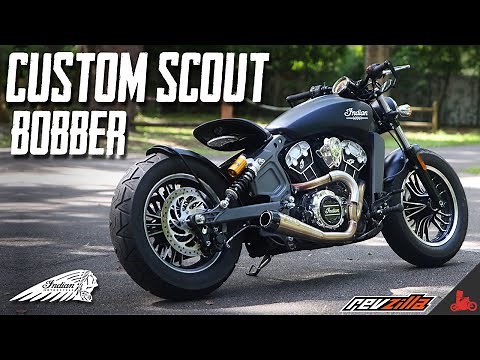 Custom Indian Scout Bobber
