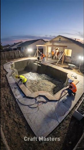 Our Yard Transformed Into A Dream Pool 😍🌊