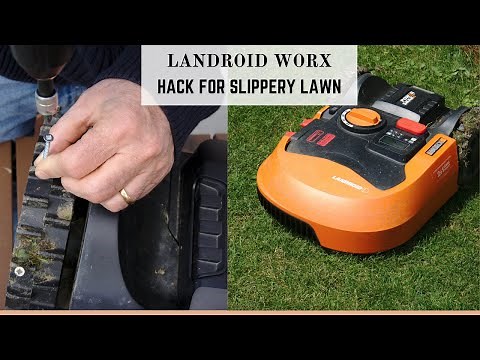 This Simple & Cheap Hack on your Landroid Worx Lawn Mower will prevent it from getting stuck