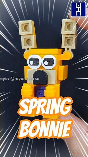 lego spring bonnie - five nights at freddy's