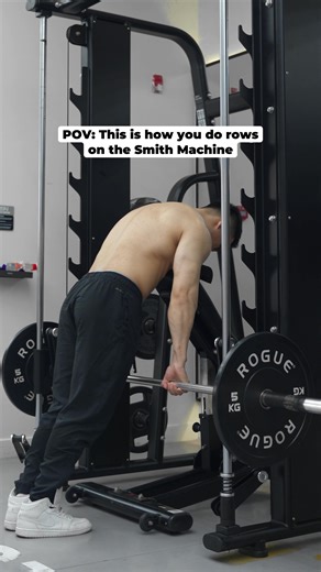 Chest Supported Smith Row: A Great Alternative to T-Bar Row