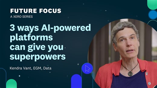 While many small businesses won't have the ability to build their own AI technology, they do have an opportunity to use AI powered-platforms to gain superpowers 🦸‍♀️ Here are some super-charged ways #AI can help level-up your business ↓ #XeroFutureFocus For more, head to: https://bit.ly/XeroFutureFocus | Xero