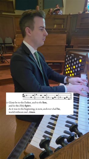 Text: Psalm 23 Music: Adam Bartlett (Source & Summit Missal) Experience: Heavenly 😇 #churchmusic #churchmusician #organ #psalms #catholic