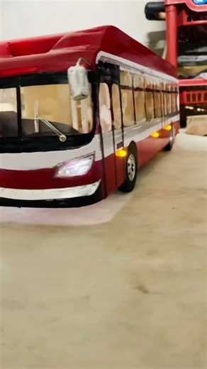 Electric bus miniature rcbus #hobby #trending #fyp #top #handmade #automobile #remotecontrol