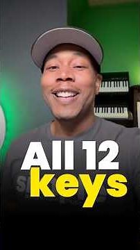 How to play gospel piano in all 12 keys! #pianolessons #gospelchops #gospelmusic