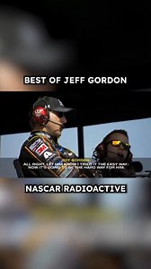 Jeff Gordon Top Radio Moments #jeffgordon #nascarradioactive #90snascar #nascarmemories #nascarfunnymoments | Americansportsmantv