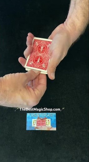 Magic Card Trick - Stretching The Card