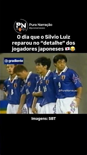 Silvio Luiz roasting the Japanese in Brazil vs Japan in 1997 😂😂😂 #brazil #japanese #japan #old-sc...