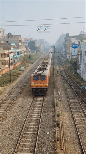 Train Passing Over Bridge 🚈 #shorts