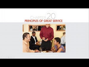 ProStart 1, Ch. 20 Principles of Great Service