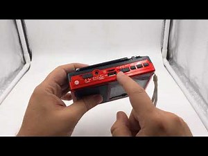 Radio Parlante 6 Bandas Bluetooth Usb SD FM AM Linterna