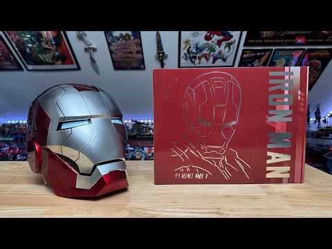 Iron Man 2 MK V Helmet Review - Iron man - Marvel - Auto King - Starcine Collectible