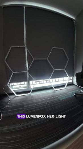 If you have a limited budget and want to experience this hexagonal lamp that has been popular on tiktok for a whole year, don't hesitate. This will be a good choice for you. #hexagonlights #hexlights #Lumenfox #tiktokshop #tiktokshopholidayhaul