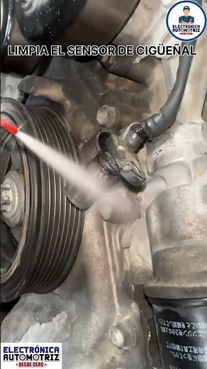 CLEAN THE CRANKSHAFT SENSOR LIKE THIS!!! #automotiveelectronics #automobile #automotiveelectricity