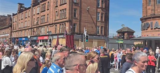 Imperial Corp of Drums Liverpool - Bridgeton No Surrender (SAC ABOD) June Rally 2024 | Scottish Band Parades