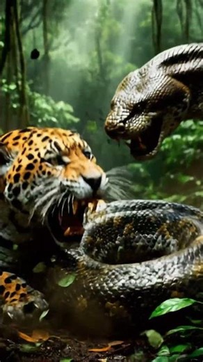 Giant Anaconda vs Tiger | Epic Jungle Battle #wildlife