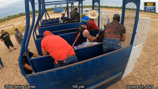 c1 100 yds El Brincos Dieras C. Vaquero J. Beto Palacios vs La Cementera C. Los Amigos J. Vitaminas #carrerasdecaballos #parejeras #carreras #caballos | KCV Horse Racing