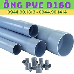 Ống nhựa uPVC D160 Tiền Phong | Chất lượng vượt trội, giá nhà máy sản xuất
