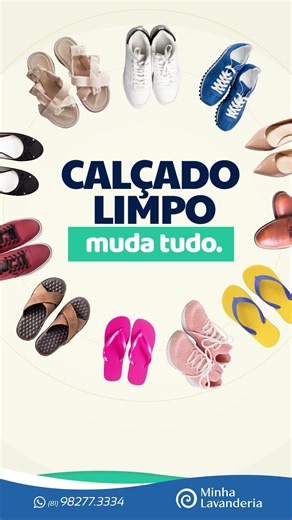 Lavagem de Calçados - Minha Lavanderia Recife