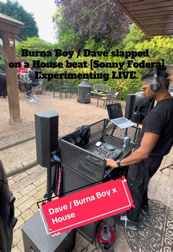 Live DJ Experiment: Dave & Burna Boy Mashup