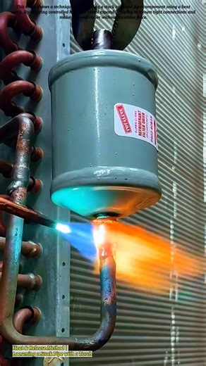 Heat & Release Method | Loosening a Stuck Pipe with a Torch