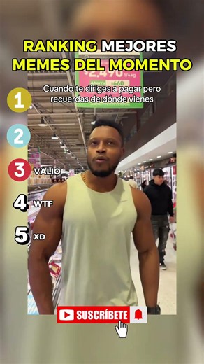 RANKING MEJORES MEMES #humor #memes #ranked #shorts