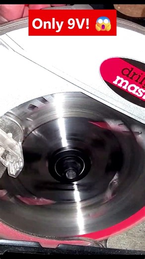120V Corded Circular Saw at 9V DC