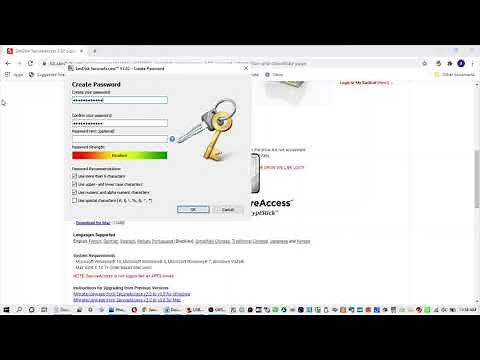 Installing SanDisk Secure Access V3.02