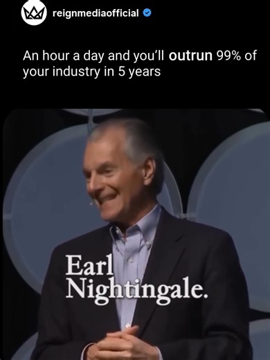 Jim Cathcart was just a government clerk with no big plan until one radio line from Earl Nightingale rewired his brain. On his TEDx talk, Jim says he heard Nightingale say: “If you will spend one extra hour each day studying your chosen field, you’ll be a national expert in that field in five years or less.” He did the math—five days a week, 50 weeks a year, that’s about 1,250 focused hours—and realised even an “average” kid could turn himself into someone the world pays attention to if he just 