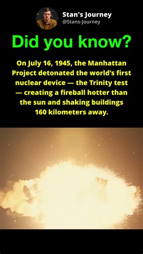 The Explosion That Changed the World