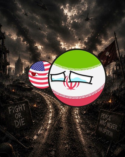 🚨 Every Country Picks a Side: USA 🇺🇸 vs Iran 🇮🇷 | Countryballs Animation