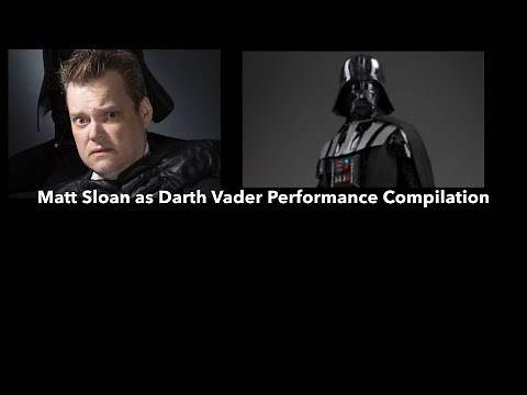 MATT SLOAN AS DARTH VADER PERFORMANCE COMPILATION