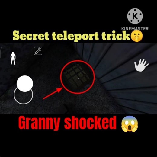 Secret teleport trick in granny chapter 1.#shorts #yt #ytshorts #granny