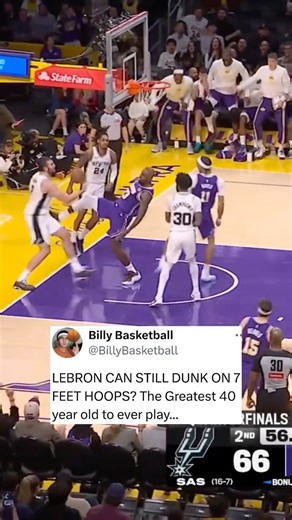 Lebron James Does THIS at 40 Years Old 🤯