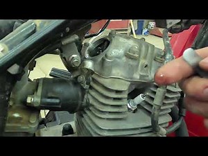 Honda Big Red Valve Adjustment 1984 ATC 200ES