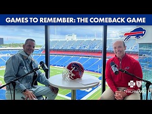 Games To Remember: Reliving the Comeback Game with Andre Reed | Buffalo Bills
