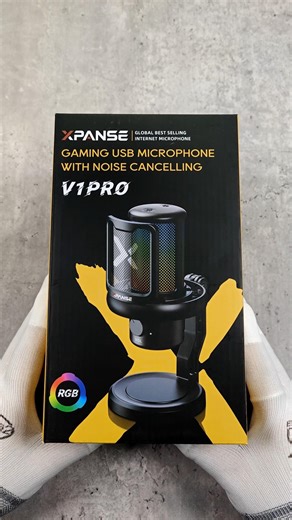 Unboxing | Xpanse V1 Pro Microphone 🤍 #xpanse #shorts
