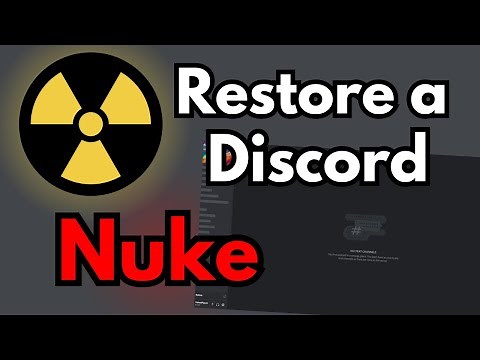How to Restore a Nuked Discord Server | Golden Bot