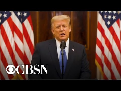 Trump releases farewell address touting achievements