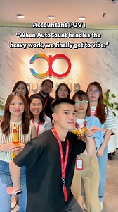 Accountant POV: “𝗪𝗵𝗲𝗻 𝗔𝘂𝘁𝗼𝗖𝗼𝘂𝗻𝘁 𝗵𝗮𝗻𝗱𝗹𝗲𝘀 𝘁𝗵𝗲 𝗵𝗲𝗮𝘃𝘆 𝘄𝗼𝗿𝗸, 𝘄𝗲 𝗳𝗶𝗻𝗮𝗹𝗹𝘆 𝗴𝗲𝘁 𝘁𝗼 𝘃𝗶𝗯𝗲.” 💃🐔🍌 By streamlining your business with AutoCount, hours are saved — and productivity takes the lead. 👉Ready to save more time? Visit our website to learn how AutoCount can simplify your business:🔗 https://www.autocountsoft.com/ #autocount #pov #accounting #accountingsolutions #einvoice #轻松帮你AutoCount #worksmarter | AutoCount