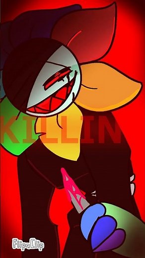 Killing butterflies animation| Dandys world| flipaclip #dandysworld #memeanimation #flipaclip