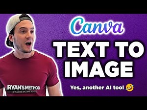 Canva Text to Image AI Generator Tutorial 🎨