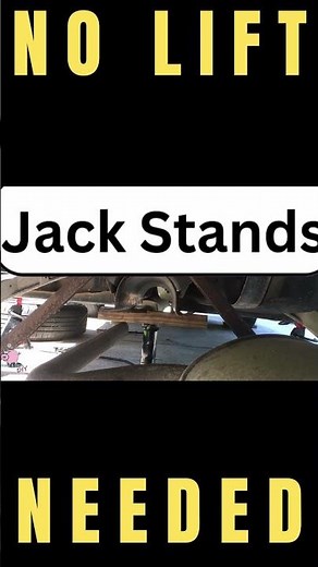How to Change Rear Suspension WITHOUT a Lift 🚗 DIY Driveway Repair #shorts #diyautorepair