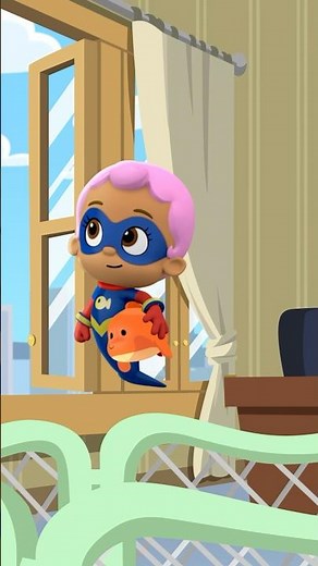 Baby Mia Transforms Into A Superhero! 💥 | Bubble Guppies #Shorts